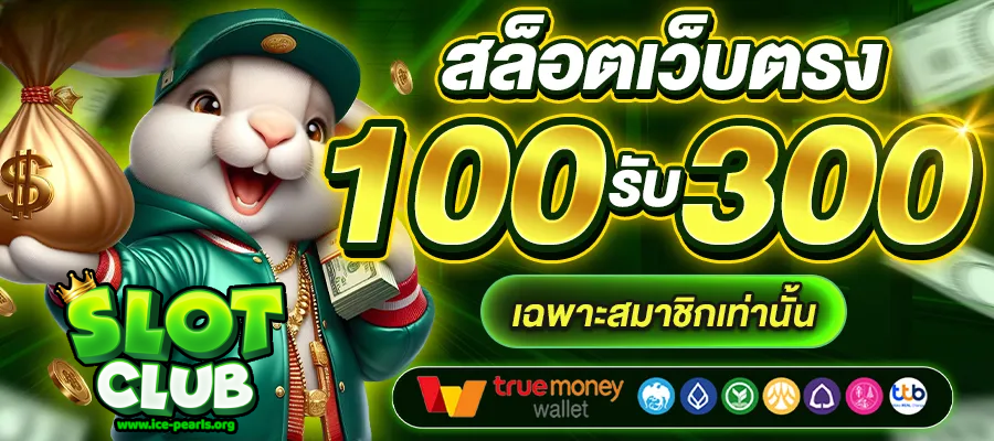 เว็บสล็อต-ทั้งหมด-promo-100to300